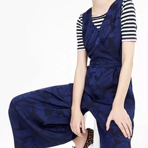 J. Crew Collection Jacquard Wrap Jumpsuit Size 14